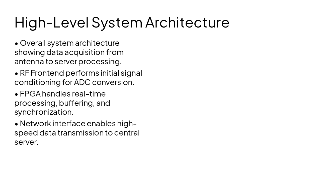 Slide 2 - High-Level System Architecture