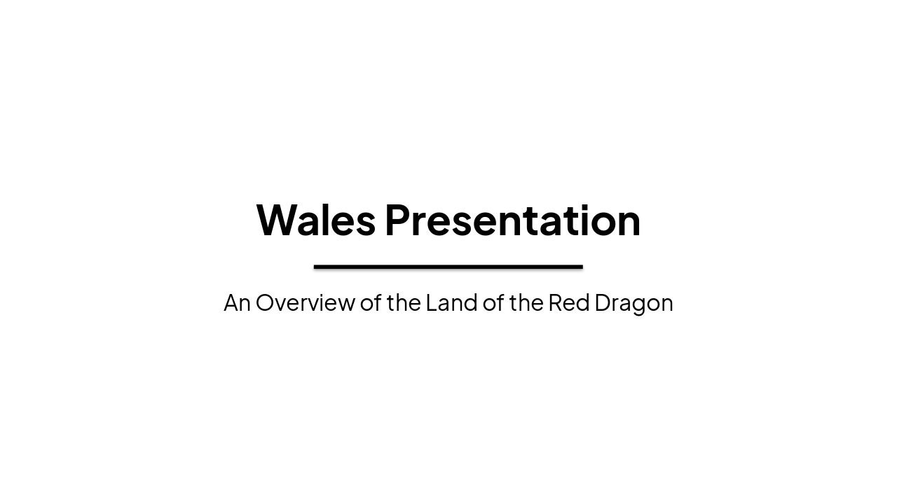Slide 1 - Wales Presentation