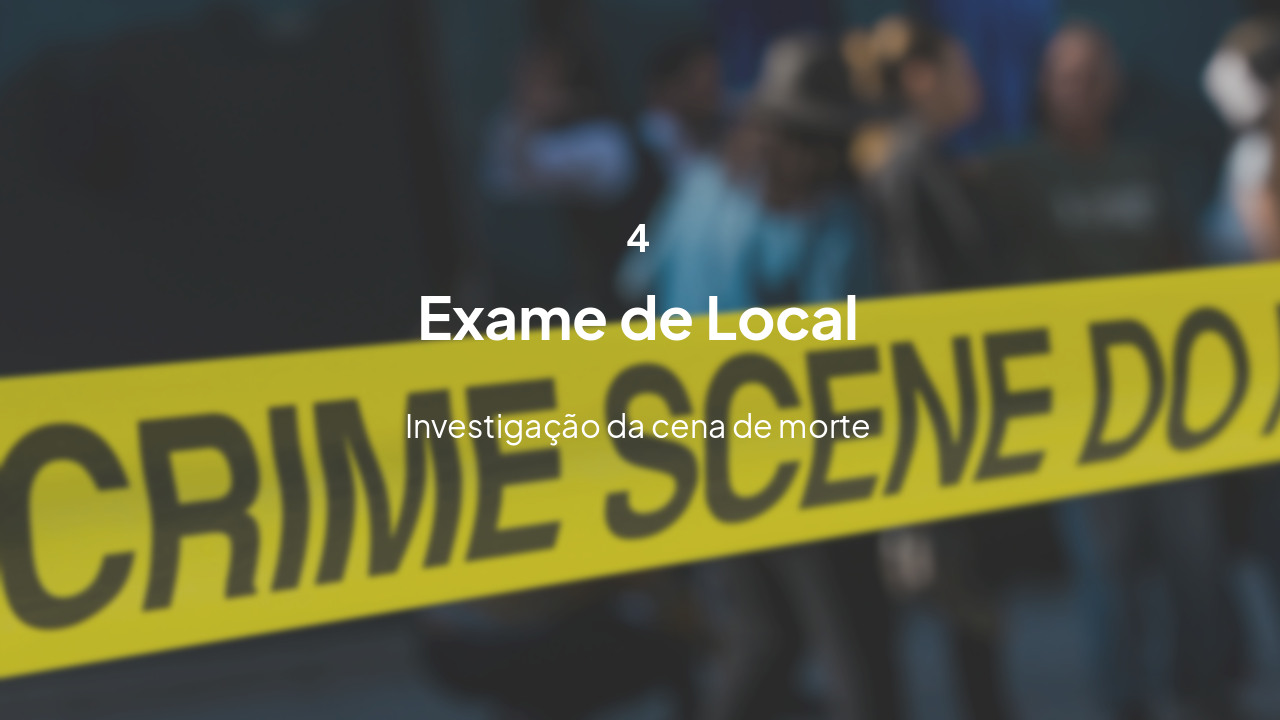 Slide 14 - Exame de Local