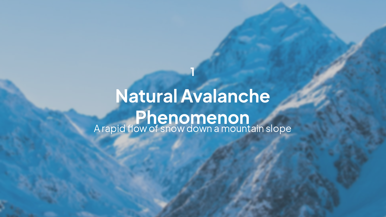 Slide 3 - Avalanche Definition
