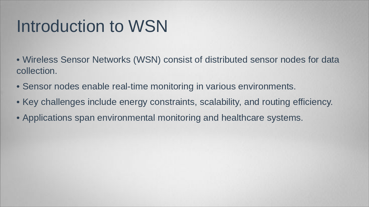 Slide 2 - Introduction to WSN