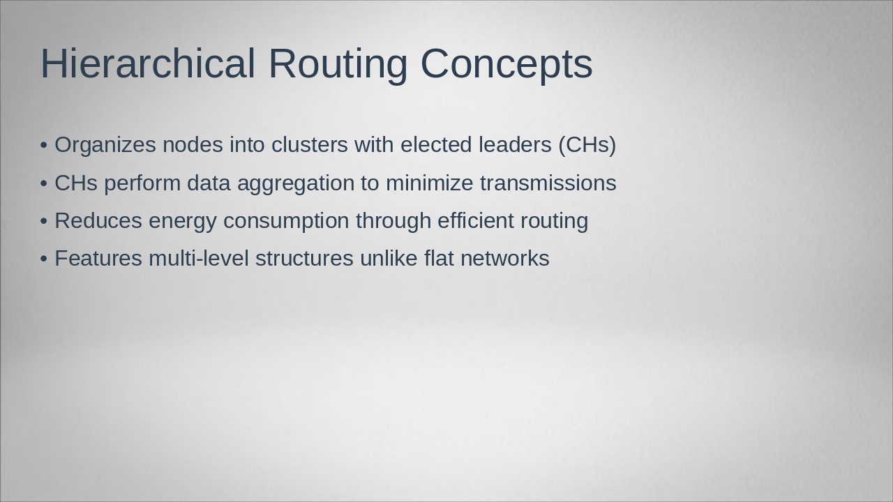Slide 3 - Hierarchical Routing Concepts
