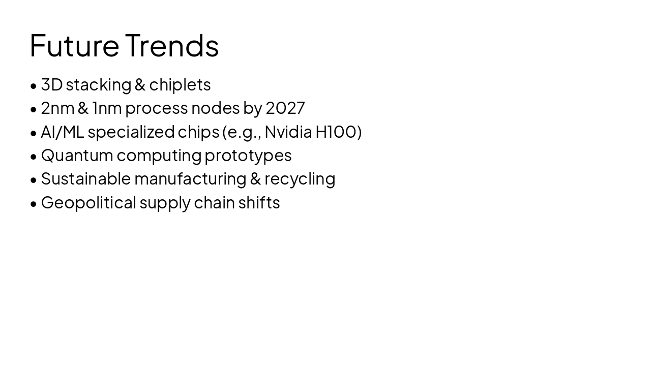 Slide 10 - Future Trends