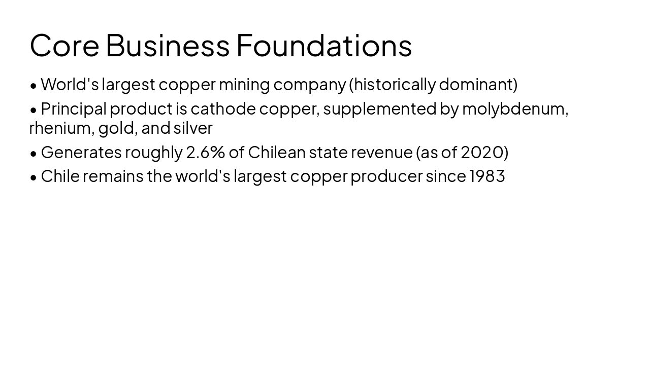 Slide 5 - Core Business Foundations