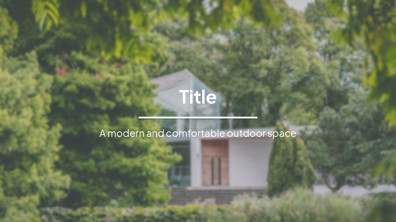 Modern Cozy Garden: Landscape Design Project