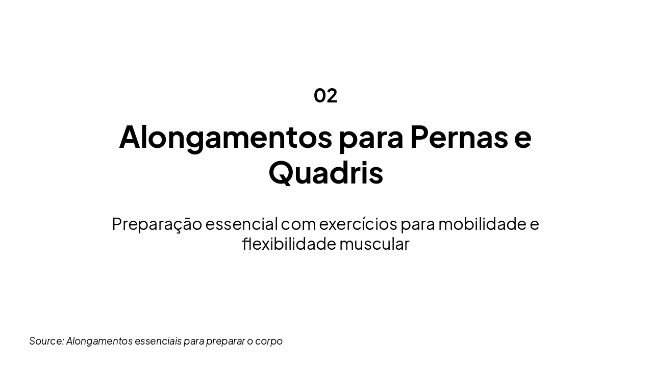 Slide 3 - Exercícios para Pernas e Quadris