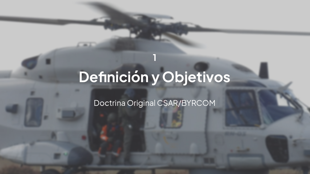Slide 3 - 1. Definición CSAR