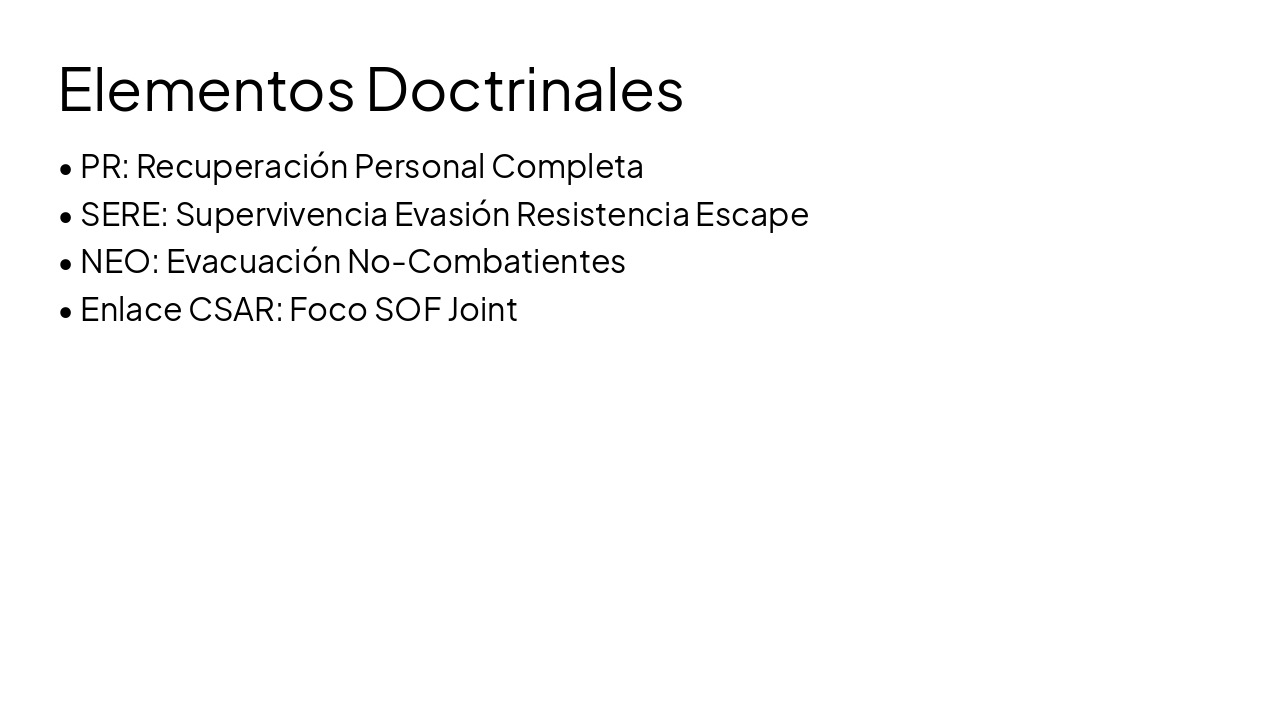 Slide 14 - Elementos Doctrinales