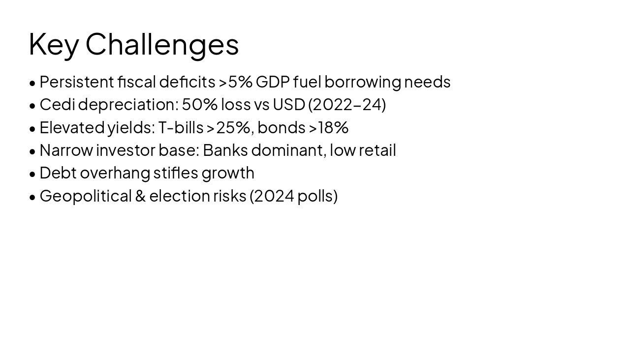 Slide 9 - Key Challenges