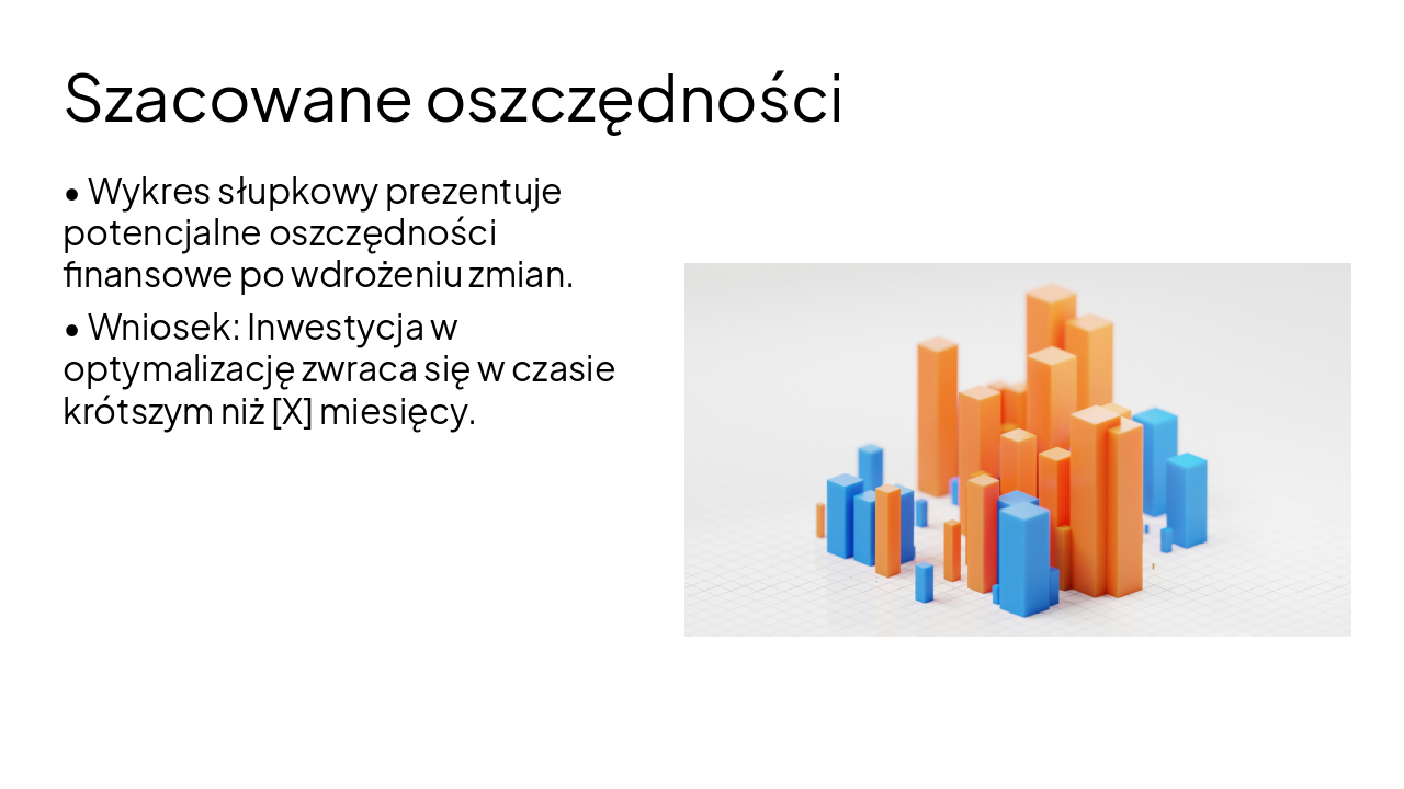 Slide 10 - Szacowane oszczędności