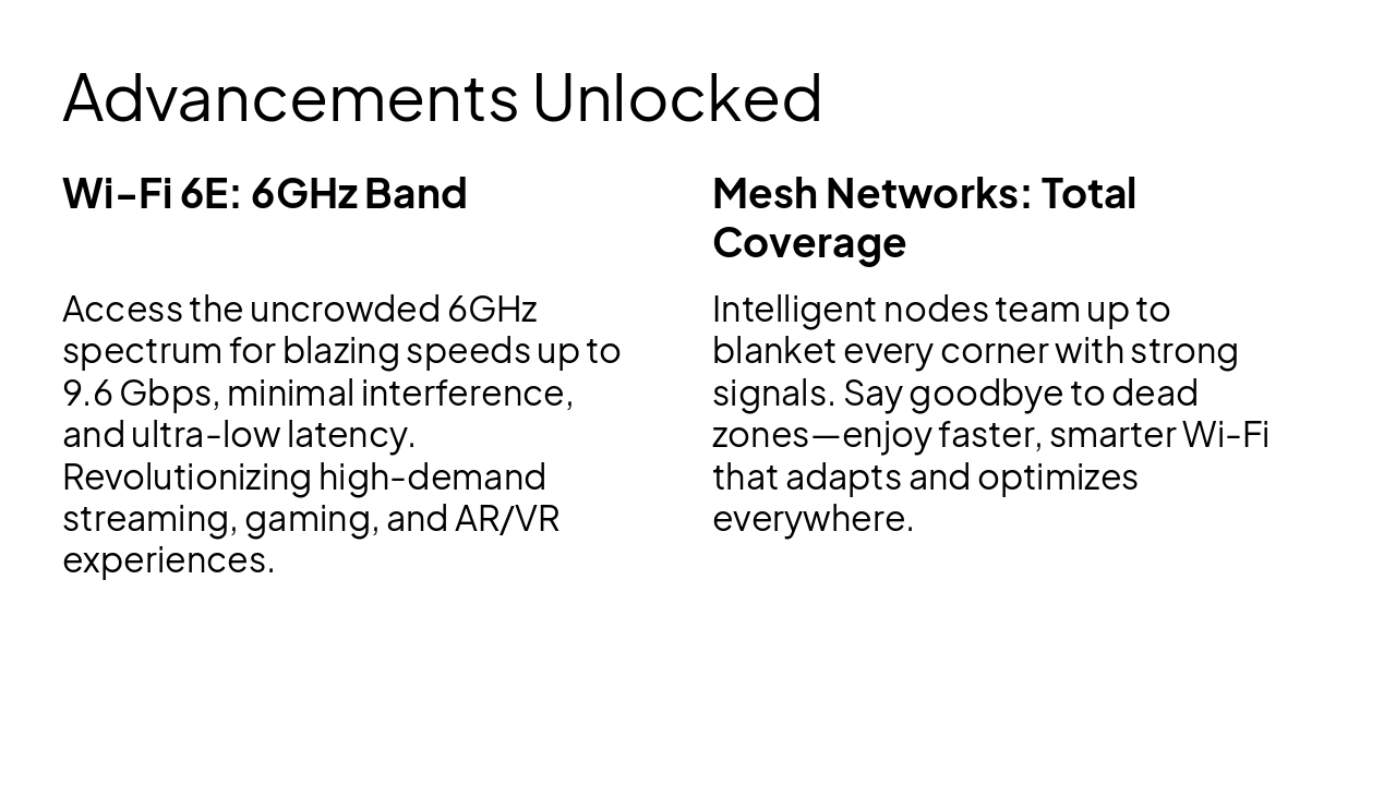 Slide 10 - Advancements Unlocked