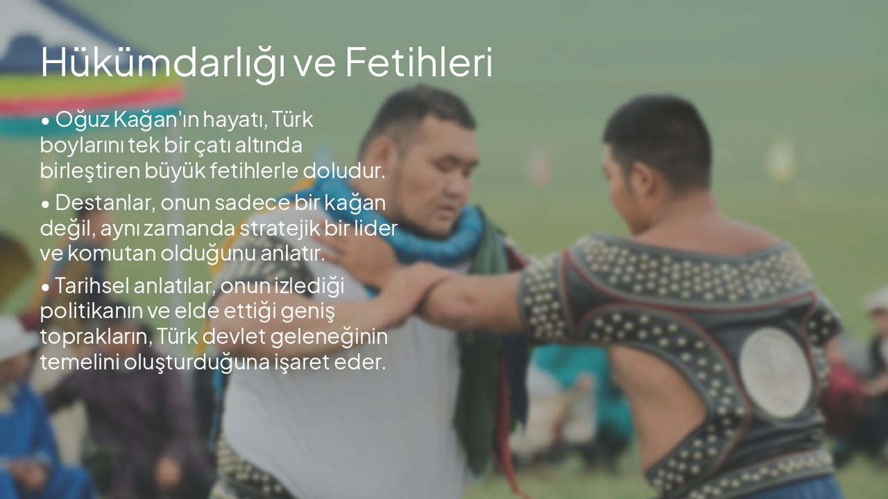 Slide 4 - Hükümdarlığı ve Fetihleri