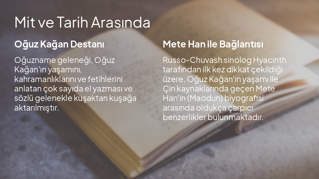 Slide 5 - Mit ve Tarih Arasında