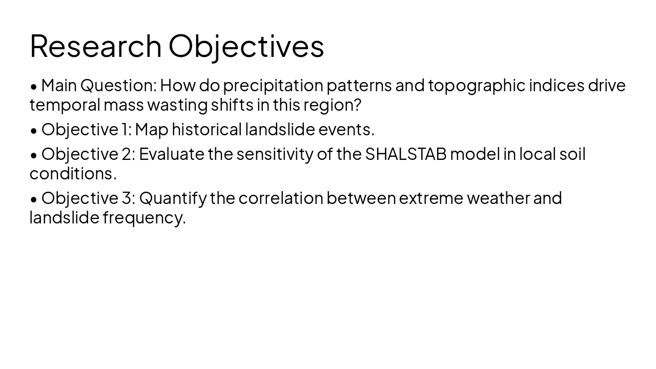 Slide 6 - Research Objectives