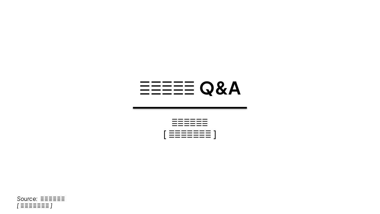 Slide 12 - 谢谢聆听!Q&A