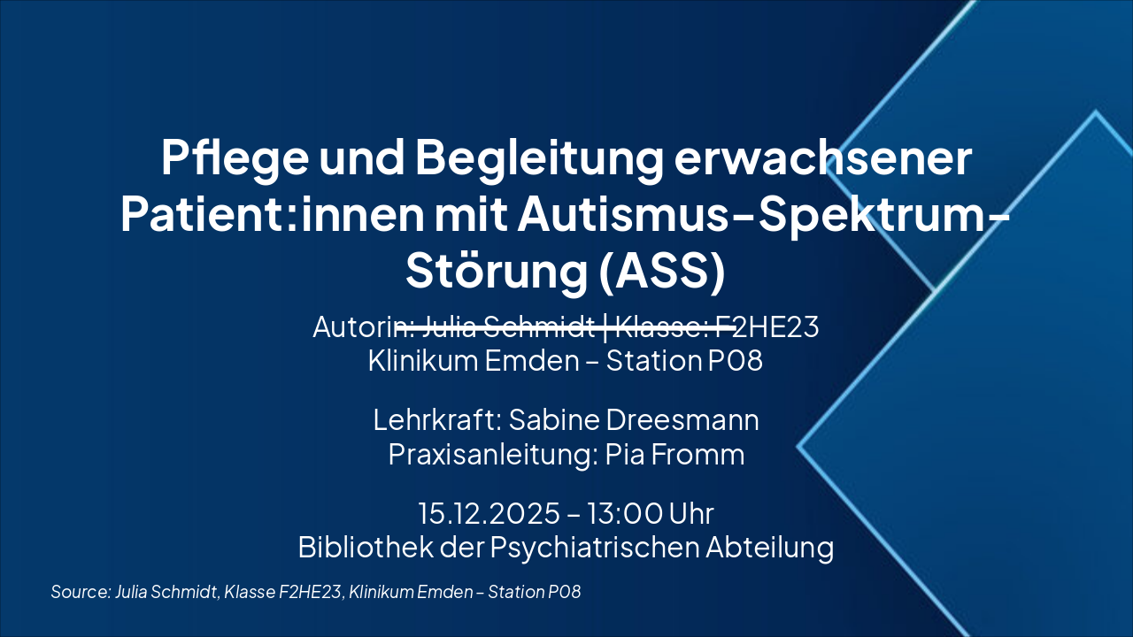 Nursing Adults with Autism Spectrum Disorder