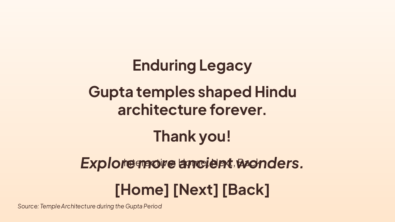 Slide 8 - Legacy of Gupta Temples