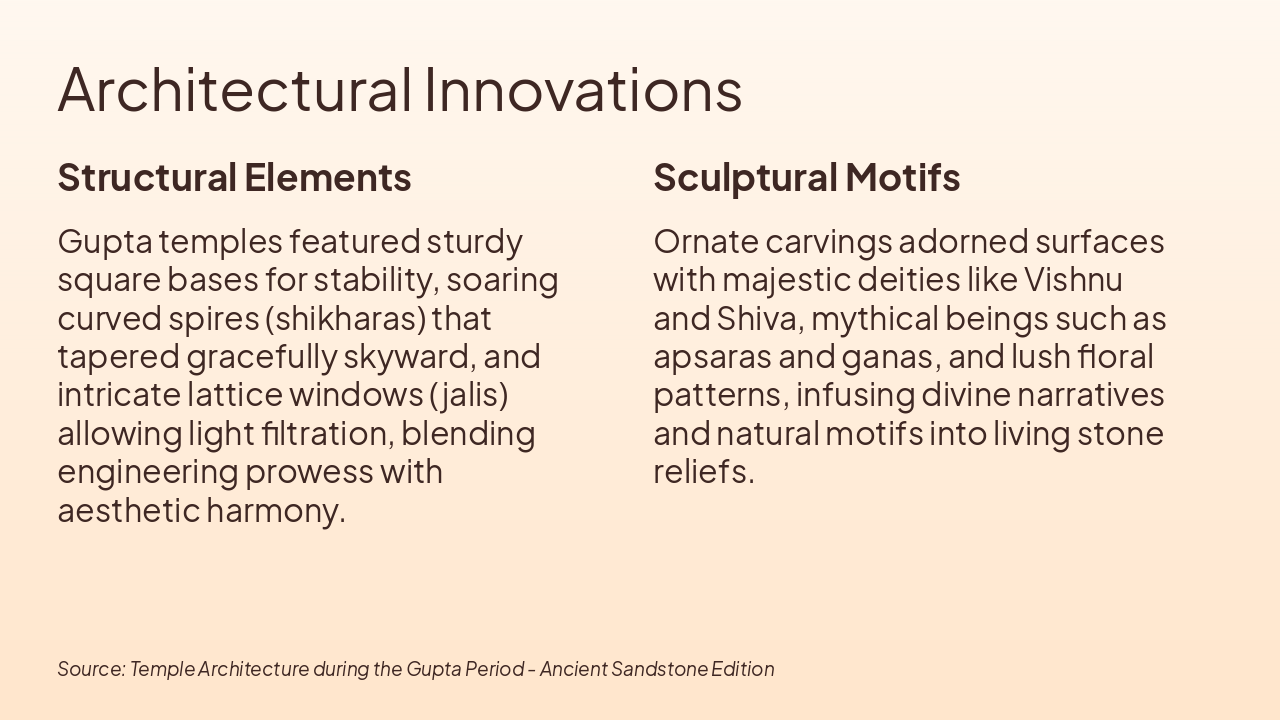 Slide 5 - Architectural Innovations