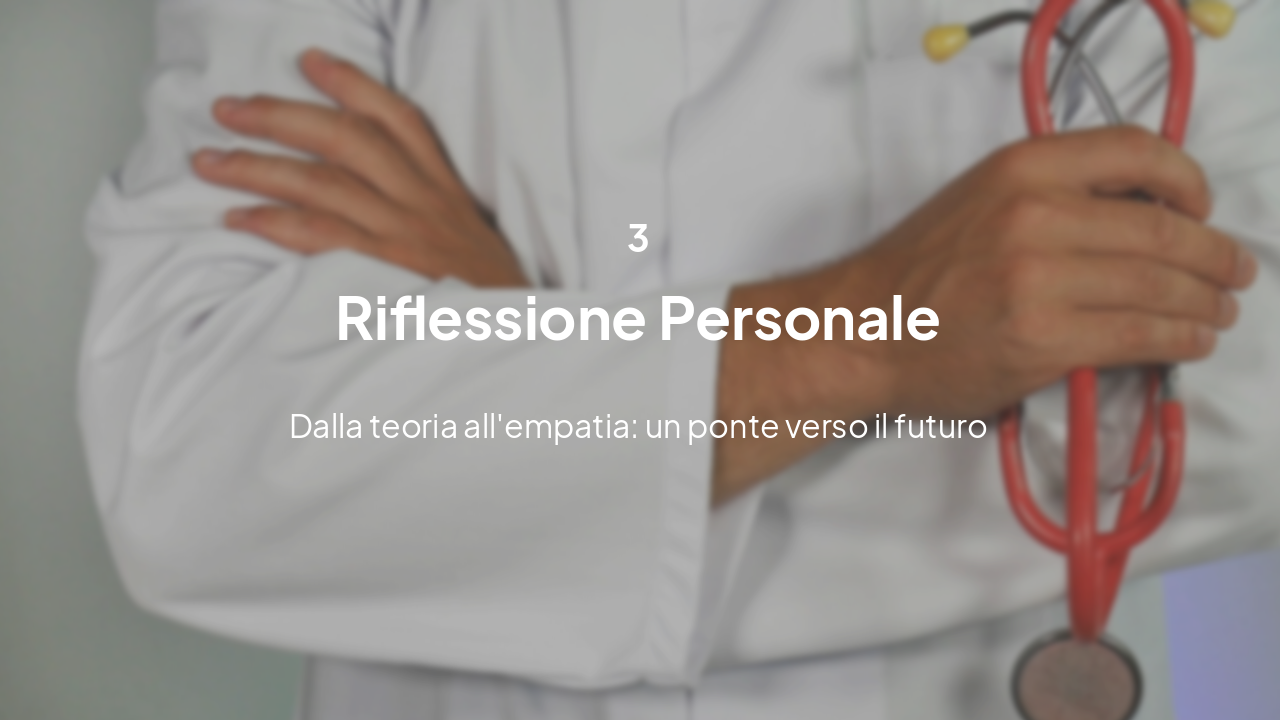 Slide 7 - Il lato umano della medicina