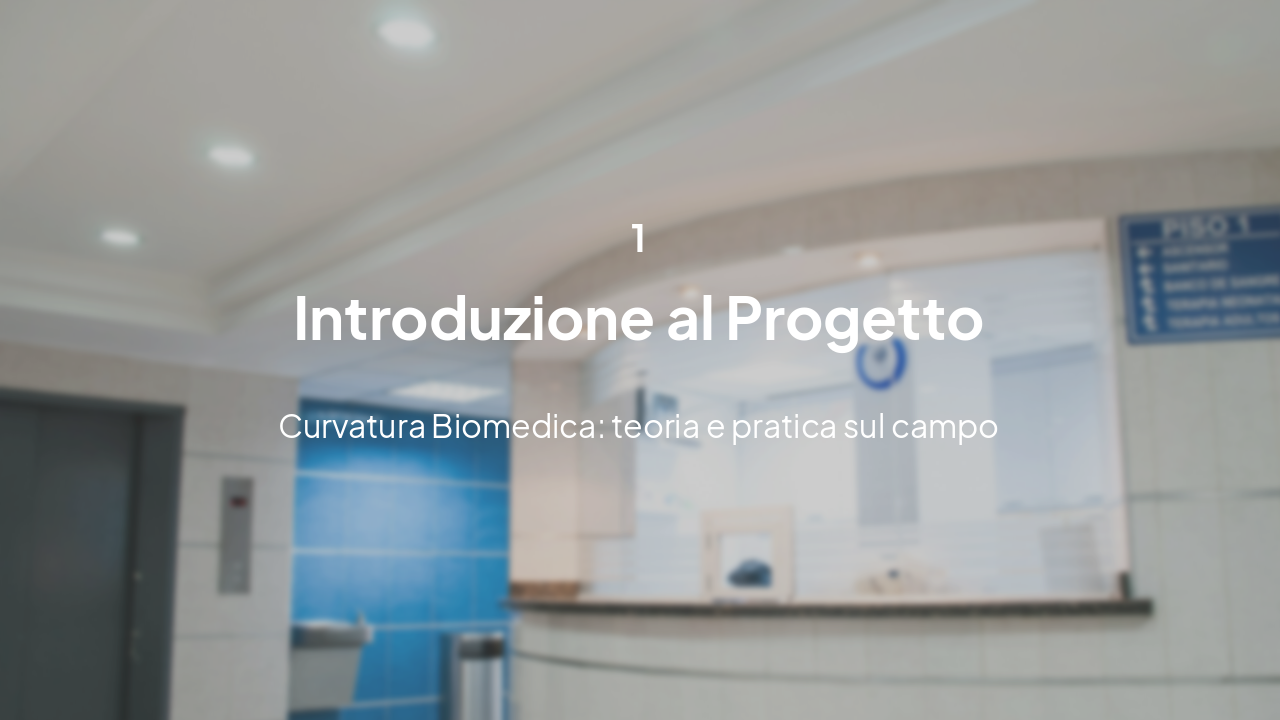 Slide 3 - Il Percorso Biomedico