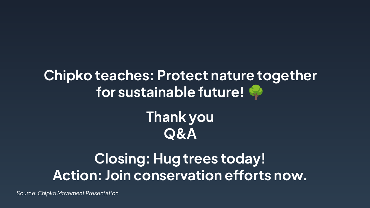 Slide 8 - Conclusion