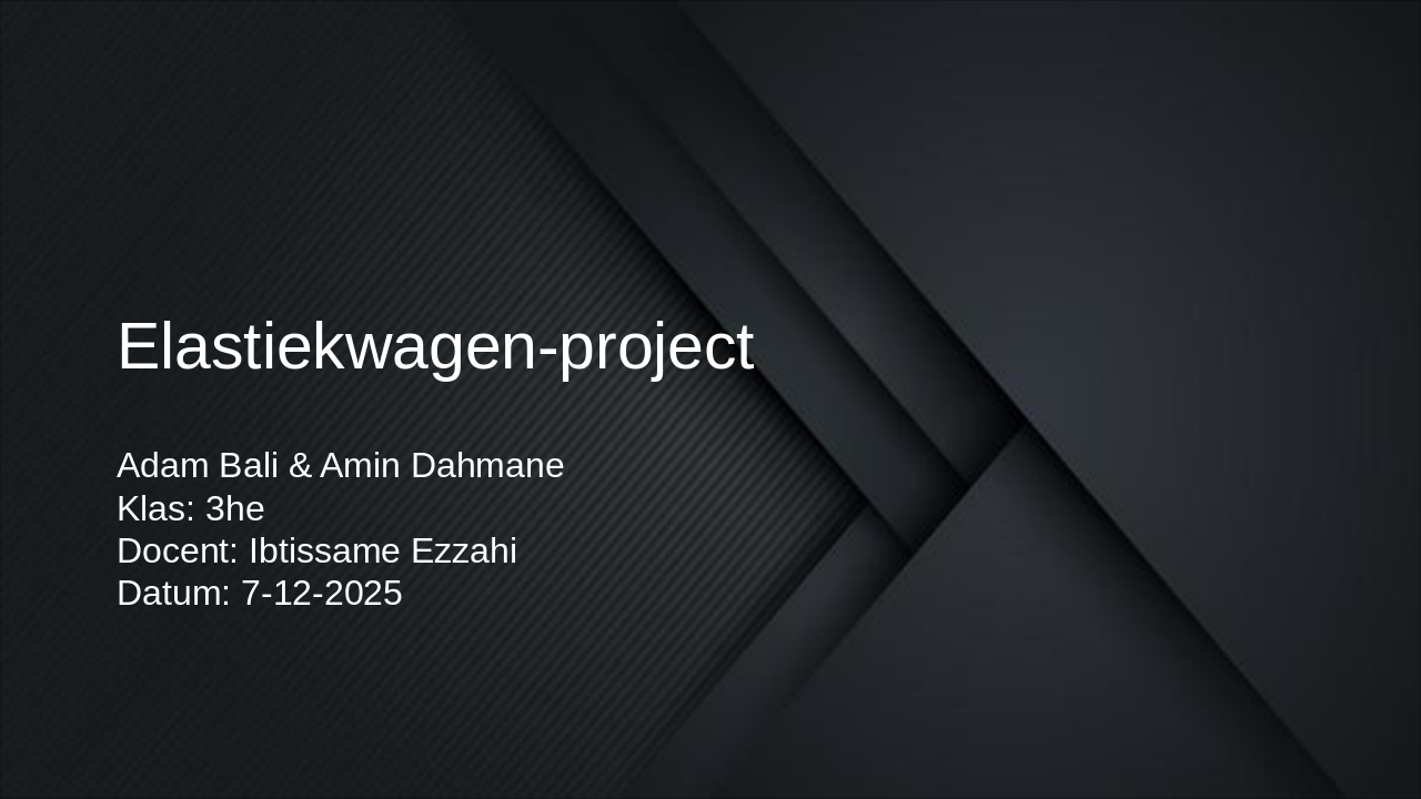 Elastiekwagen: Elastic Force Unleashed (34 chars)