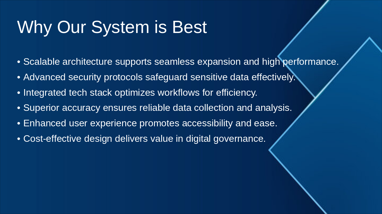 Slide 16 - Why Our System is Best