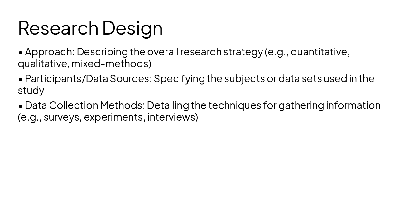 Slide 8 - Research Design