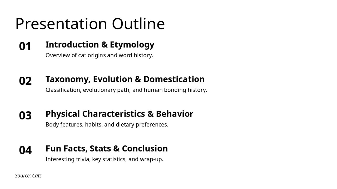 Slide 2 - Presentation Outline