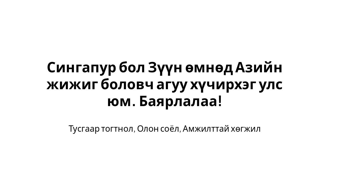 Slide 7 - Дүгнэлт