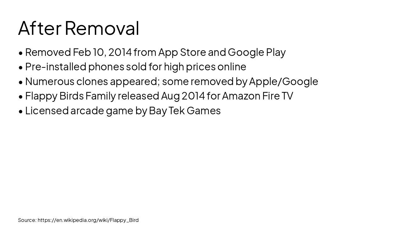 Slide 13 - After Removal