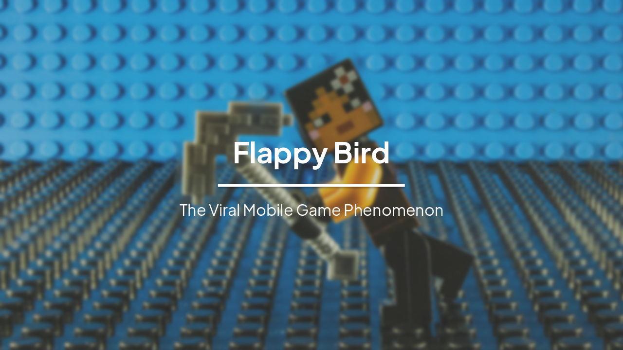 Flappy Bird: Viral Hit to Gaming Legend