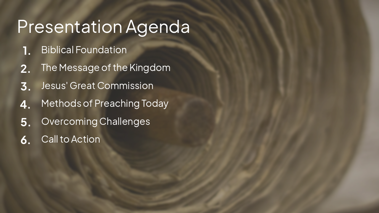 Slide 2 - Presentation Agenda