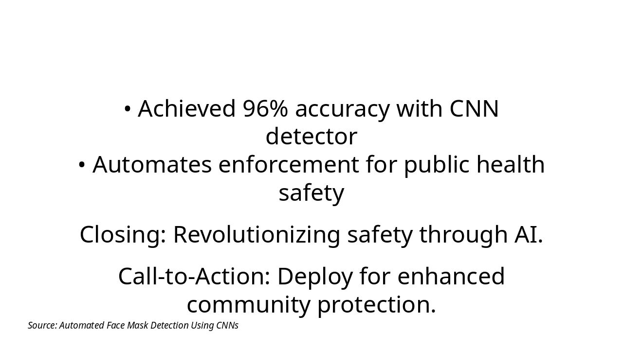 Slide 20 - Conclusion