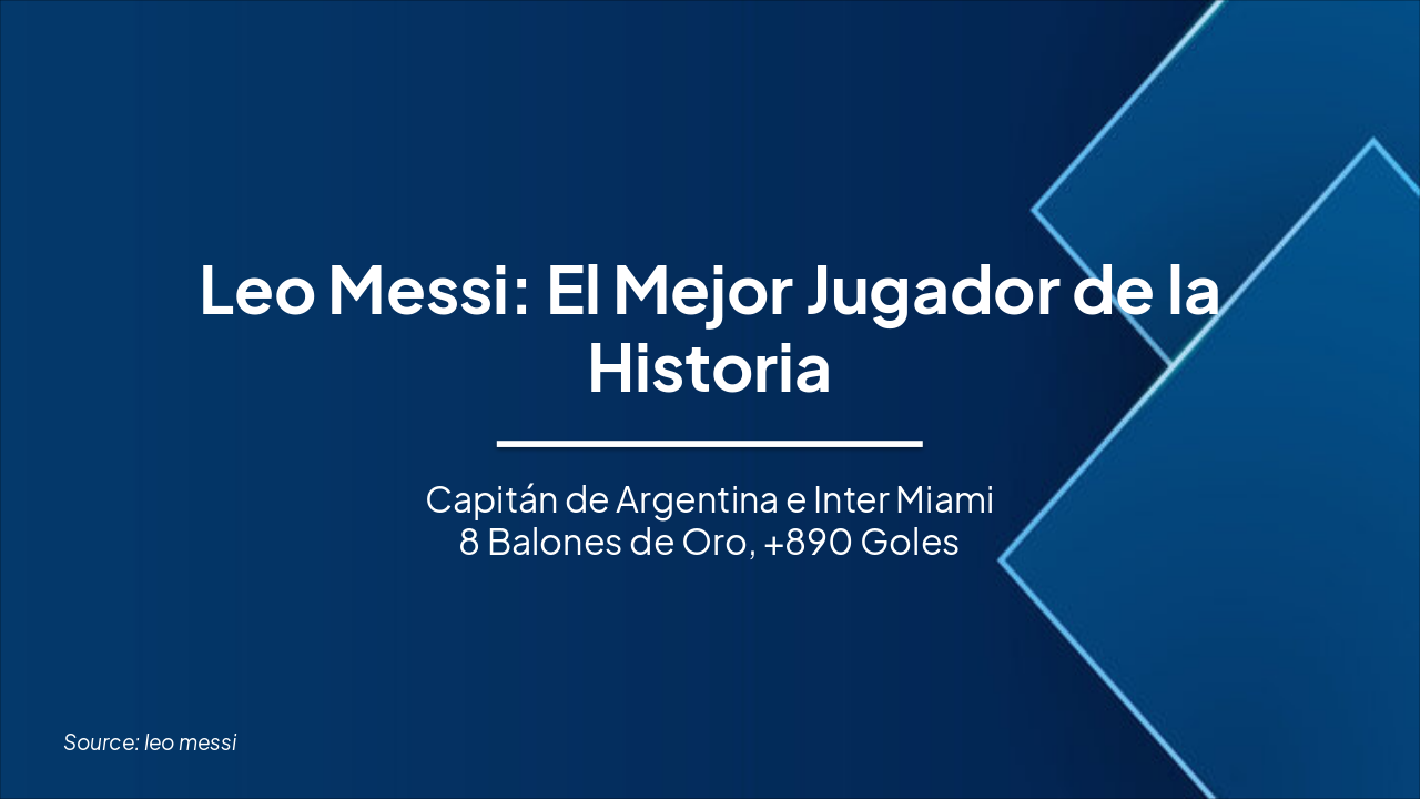 Leo Messi: El GOAT Eterno