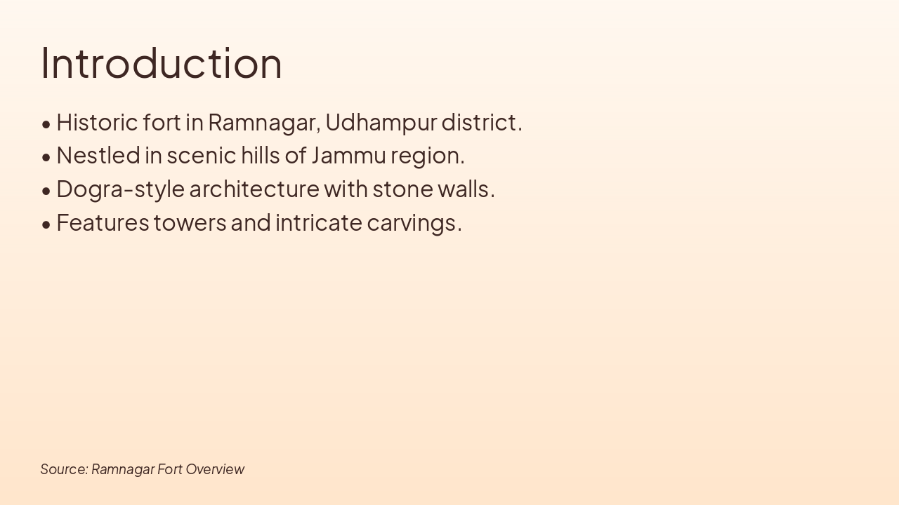 Slide 2 - Introduction