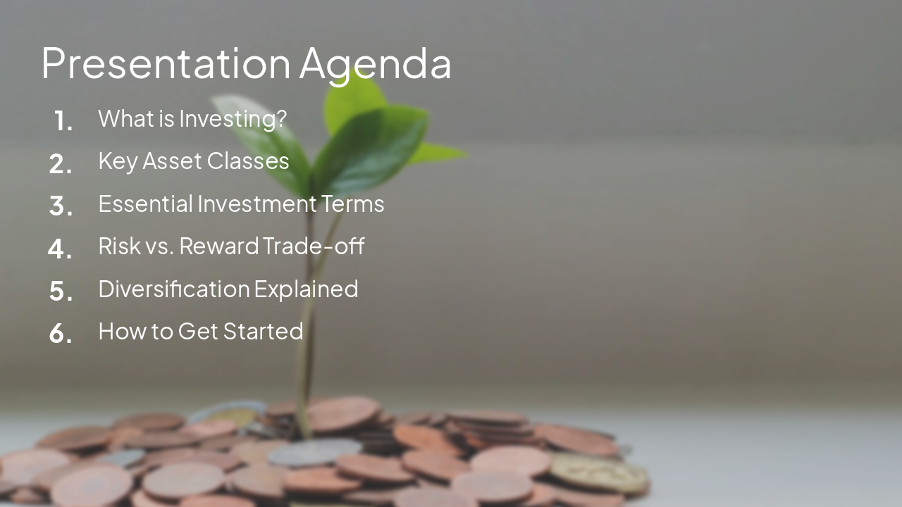 Slide 2 - Presentation Agenda