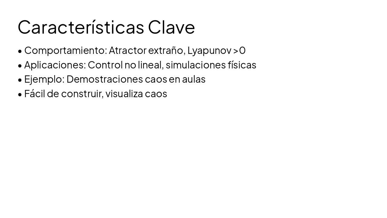 Slide 14 - Características Clave