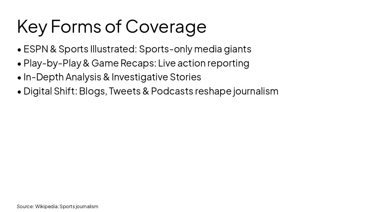 Slide 4 - Key Forms of Coverage