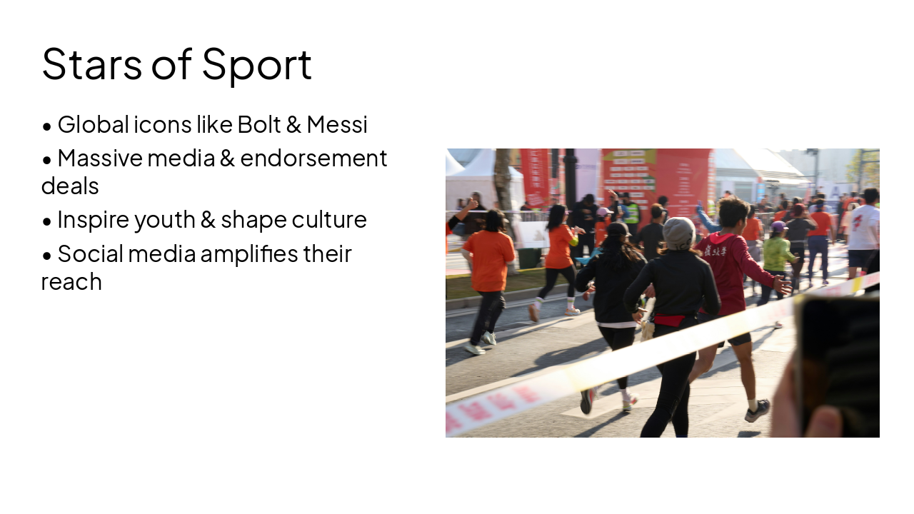 Slide 8 - Stars of Sport