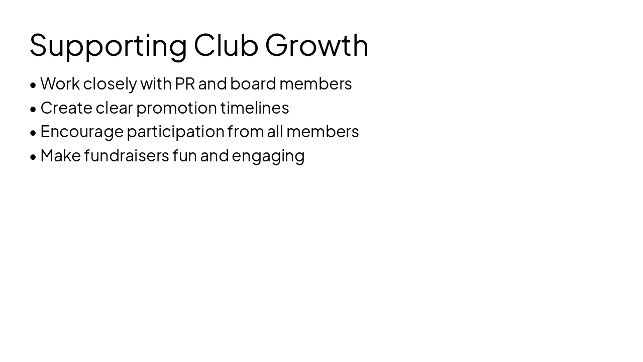 Slide 10 - Supporting Club Growth