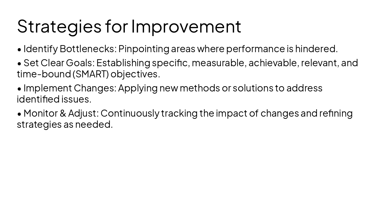 Slide 7 - Strategies for Improvement