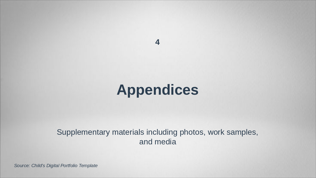 Slide 9 - 4. Appendices
