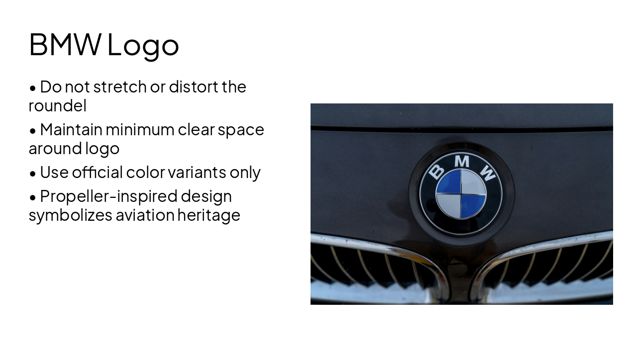 Slide 4 - BMW Logo