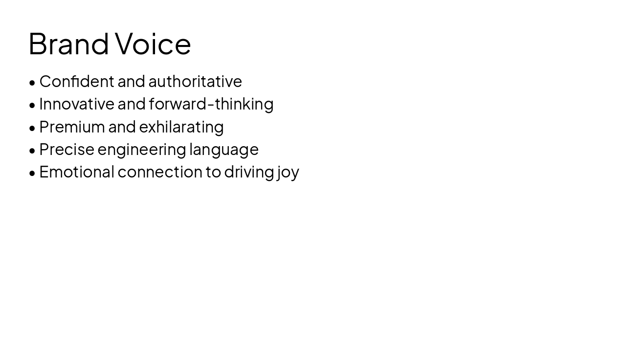 Slide 9 - Brand Voice