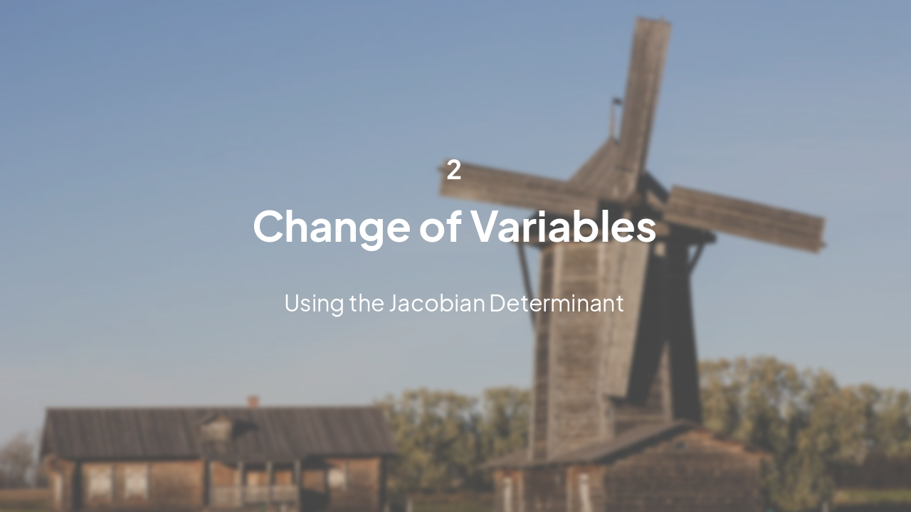 Slide 6 - Jacobian Transformation