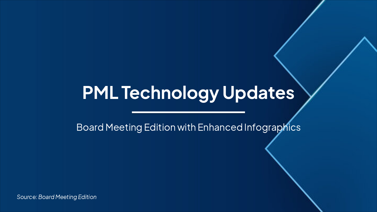 Slide 1 - PML Technology Updates