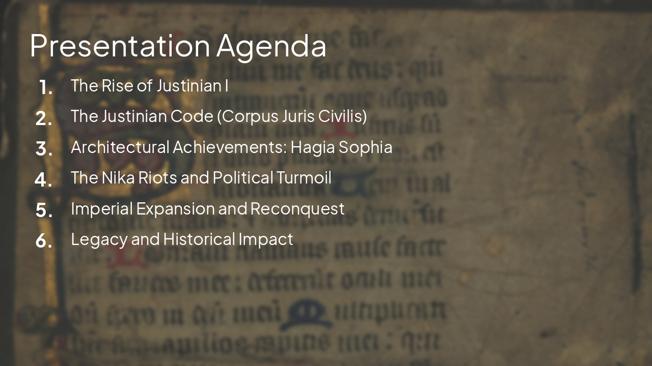 Slide 2 - Presentation Agenda