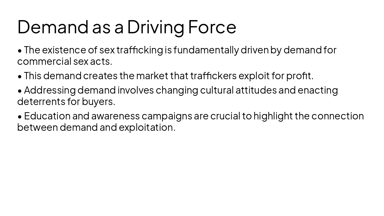 Slide 15 - Demand as a Driving Force