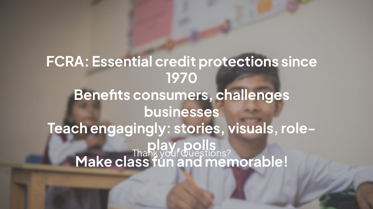 Slide 14 - Key Takeaways